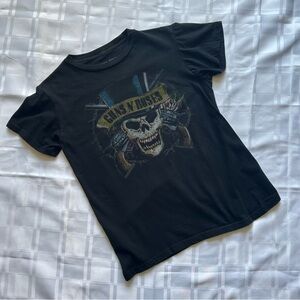 Guns N' Roses 2022 Black Graphic T-Shirt